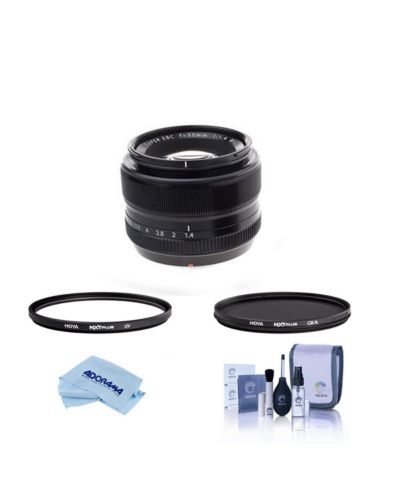 Fujifilm XF 35mm f/1.4 объектив, комплект с фильтрами Tiffen 52mm UV и CPL