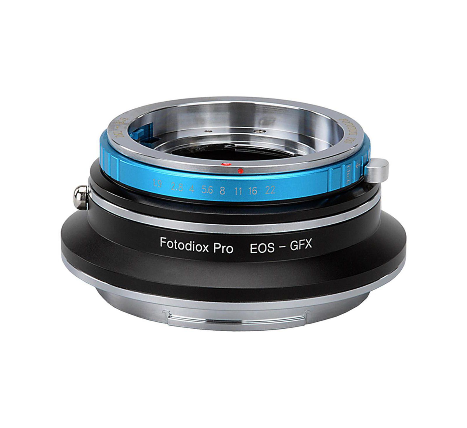 Fotodiox Pro Manual Lens Mount Double Adapter for Voigtlander Bessamatic/Ultramatic & Canon EOS EF/EF-S Lenses to Fujifilm G-Mount GFX Cameras