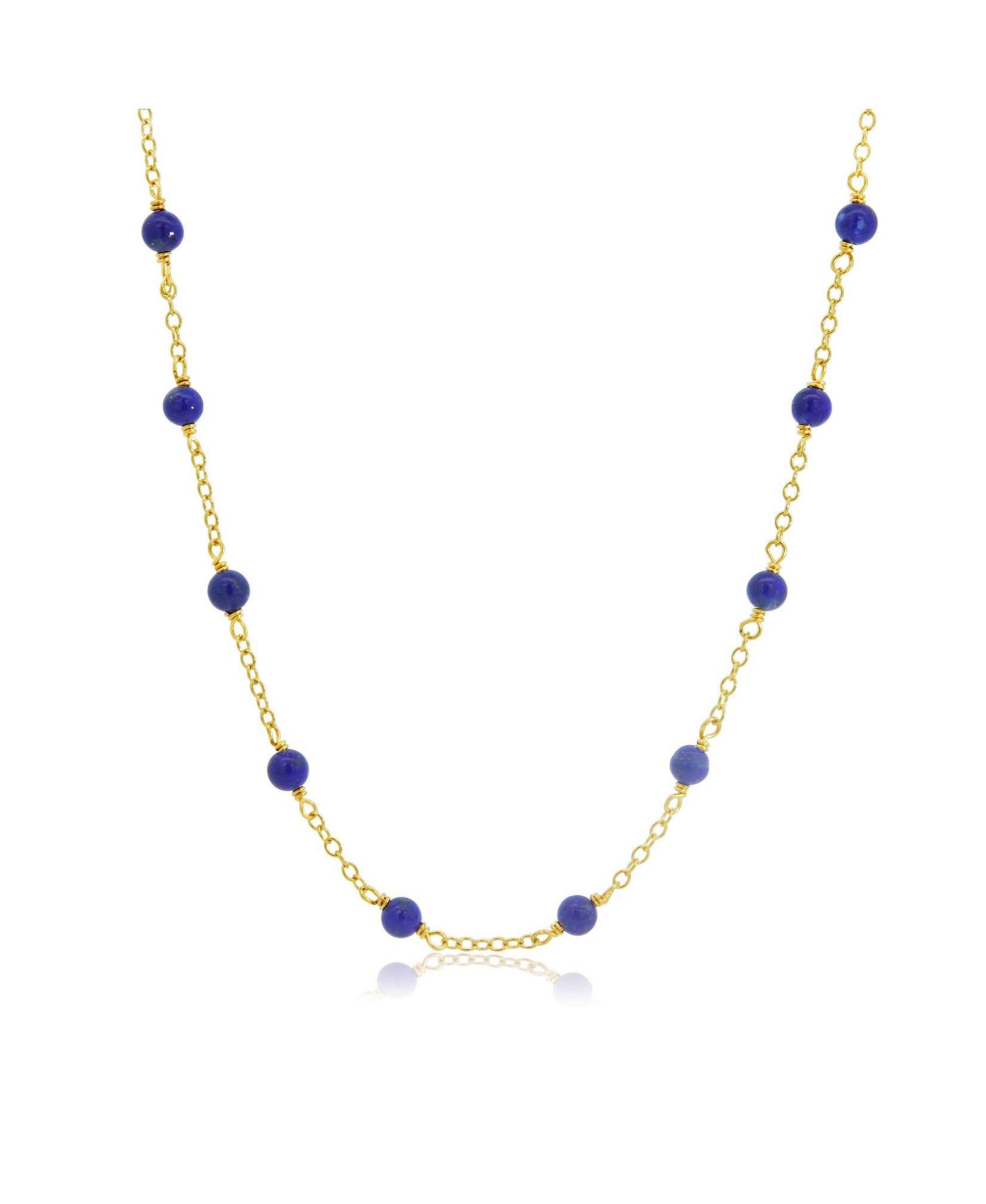 Цепочка-ожерелье The Lovery Lapis Bead Chain