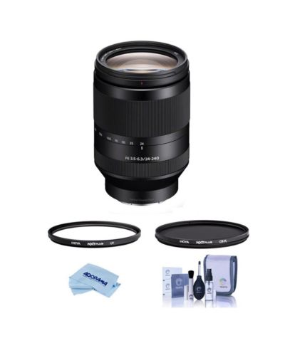 Объектив Sony FE 24-240mm f/3.5-6.3 OSS для Sony E, комплект с фильтрами Tiffen 72mm UV и CPL