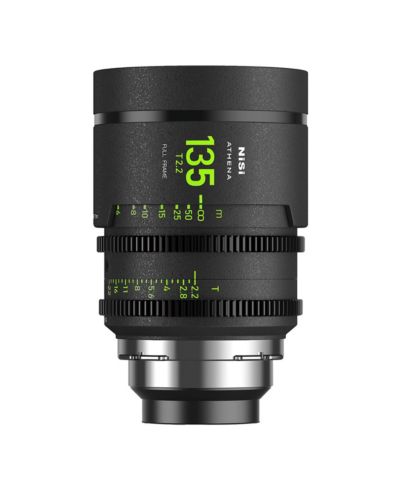 NiSi ATHENA PRIME 135mm T2.2 Cine Lens с держателем фильтра, PL Mount