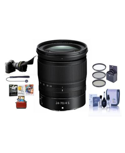 Nikon NIKKOR Z 24-70mm f/4 S Lens for Z Series Cameras, with Acc Kit, Mac