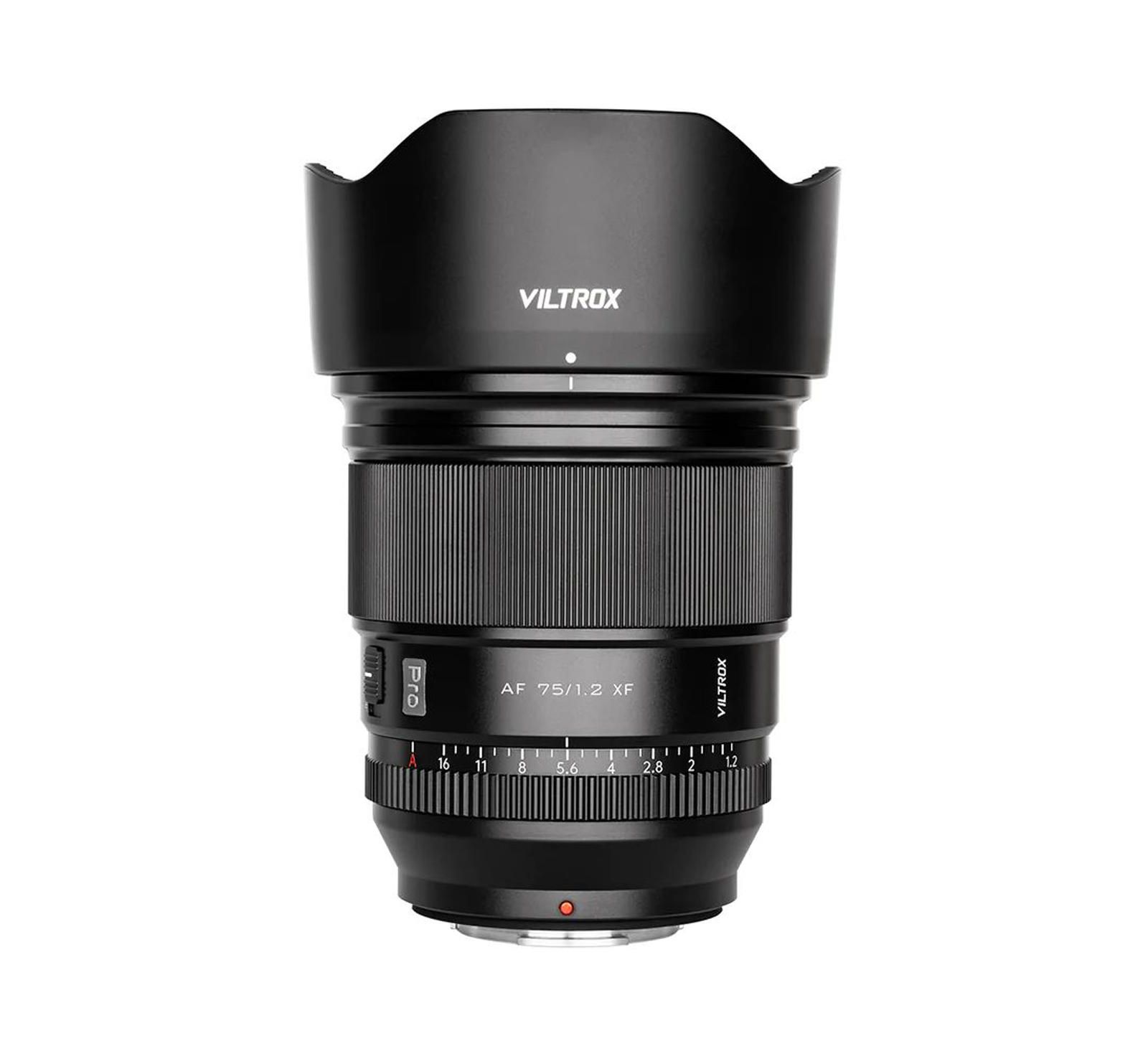 Объектив Viltrox Pro AF 75mm f/1.2 XF для Fujifilm