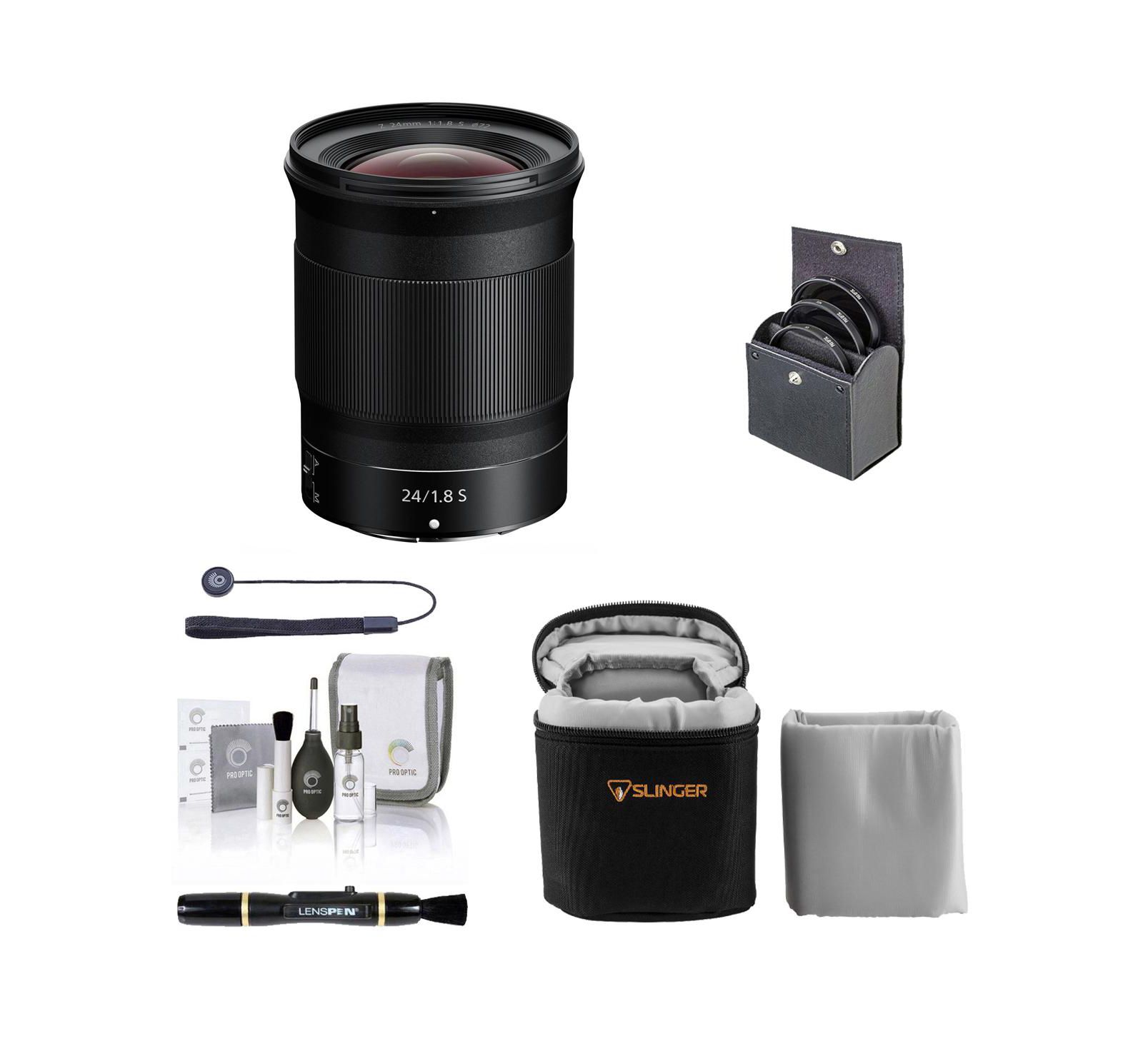 Nikon NIKKOR Z 24mm f/1.8 S Lens with Essentials Kit