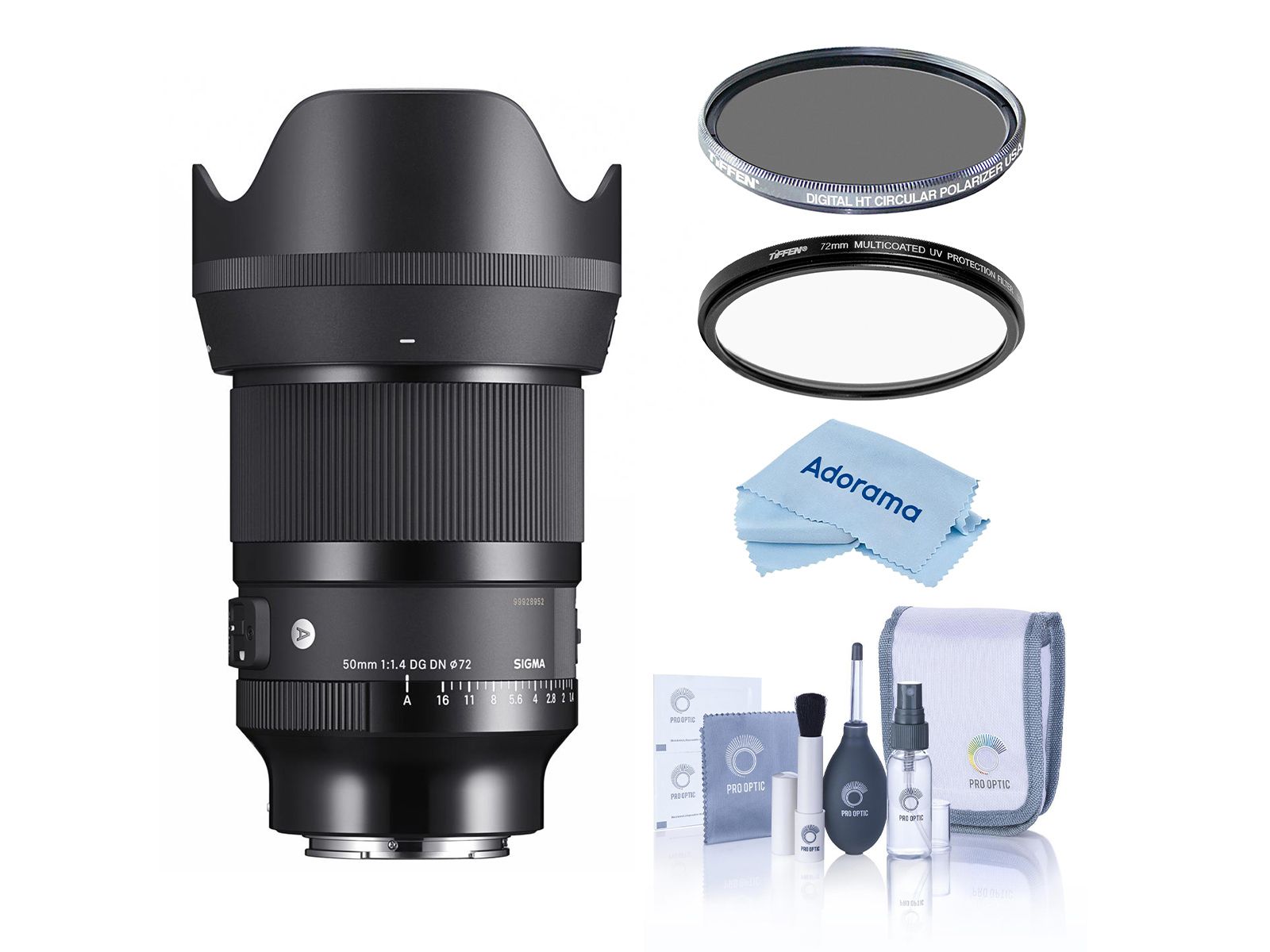 Высокоскоростной автофокусный объектив Sigma 50mm f/1.4 DG DN Art для крепления Sony E