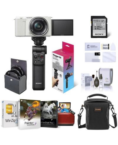 Sony Zv-E10 4K Mirrorless Camera with 16-50mm Lens