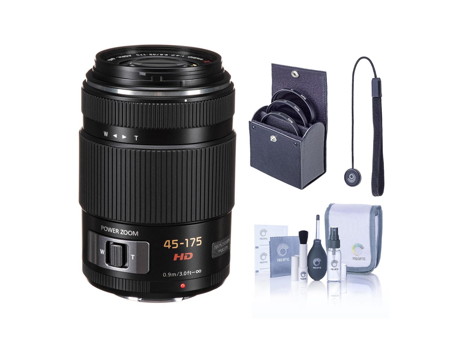 Объектив Panasonic LUMIX G X Vario PZ 45-175mm f/4.0-5.6 для креплений MFT, с фильтром 46 мм