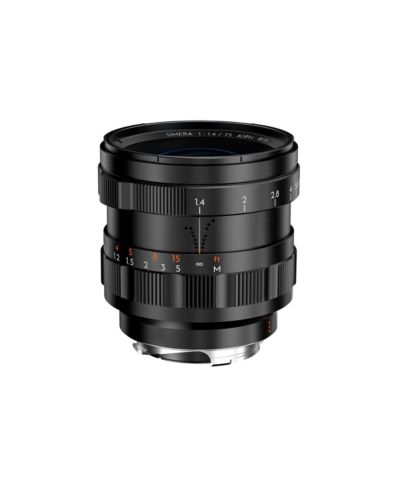 Объектив THYPOCH Simera 75mm f/1.4 ASPH для Leica M, черный