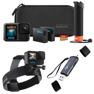 GoPro HERO13 Black 5.3K Accessory Bundle Action Camera