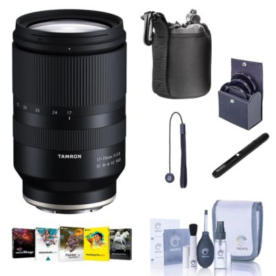 Объектив Tamron 17-70mm f/2.8 Di III-A VC RXD для Sony E с набором аксессуаров
