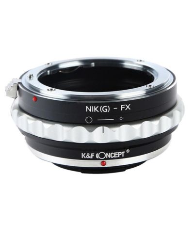 K&F Concept Nikon G/F/AI/AIS/D Infinity Focus Lens Mount Adapter for Fuji X Cameras