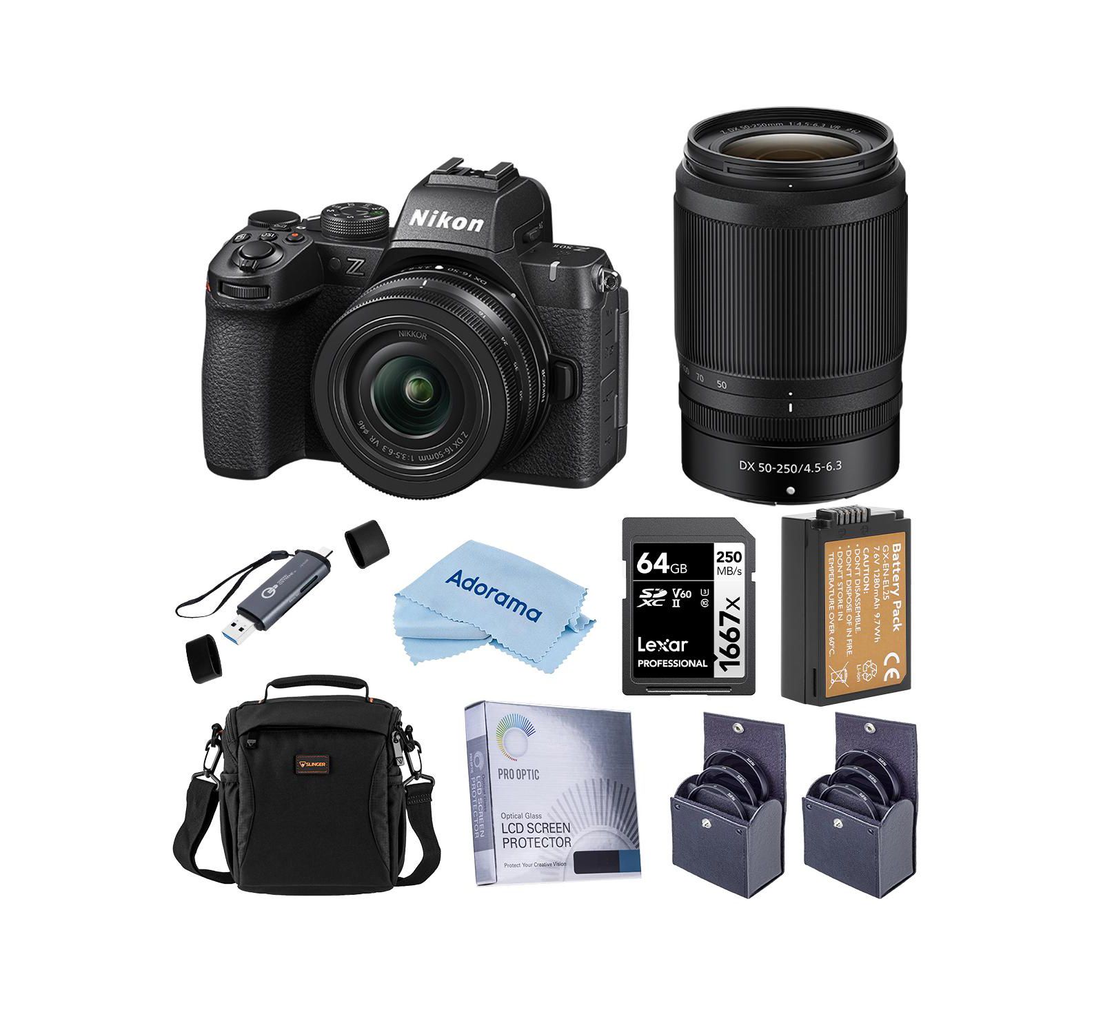 Nikon NIKON Z50II CAMERA W/16-50 50-250 KIT 2