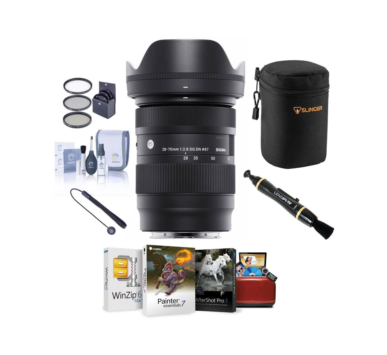 Sigma 28-70mm f/2.8 DG DN Contemporary Lens for L Mount, Mac Software  Acc