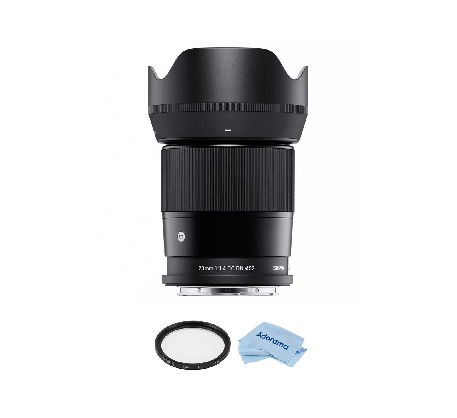 Sigma 23mm f/1.4 DC DN Contemporary Dust- and Splash-Resistant Lens for L Mount