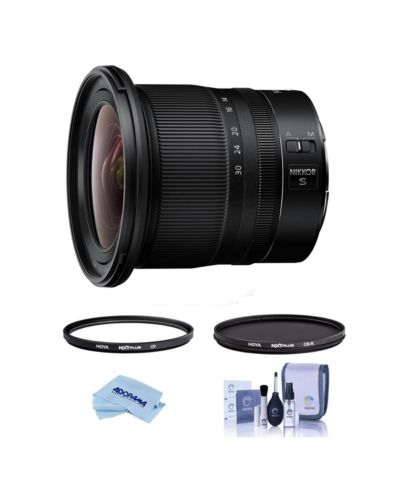 Nikon NIKKOR Z 14-30mm f/4 S Lens, Bundle w/Tiffen 82mm UV and CPL Filters