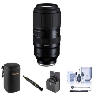 Tamron 50-400mm f/4.5-6.3 Di III VC VXD Ultra-Telephoto Zoom Lens Bundle for Sony E-Mount