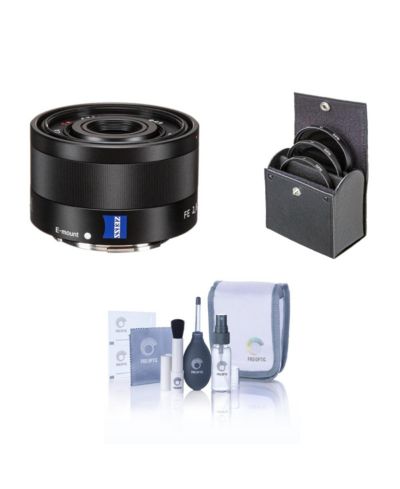 Sony Sonnar T FE 35mm f/2.8 ZA Lens for Sony E with 49mm Filter Kit