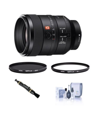 Sony FE 100mm f/2.8 STF GM OSS Bundle with Filter Kit Lens for Sony E