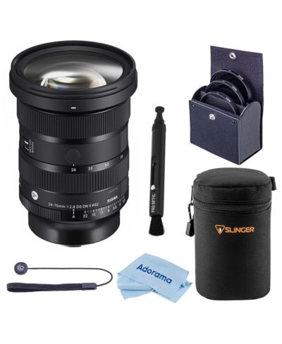 Sigma 24-70mm f/2.8 DG DN II Art объектив для L Mount, комплект с чехлом и набором фильтров 82mm