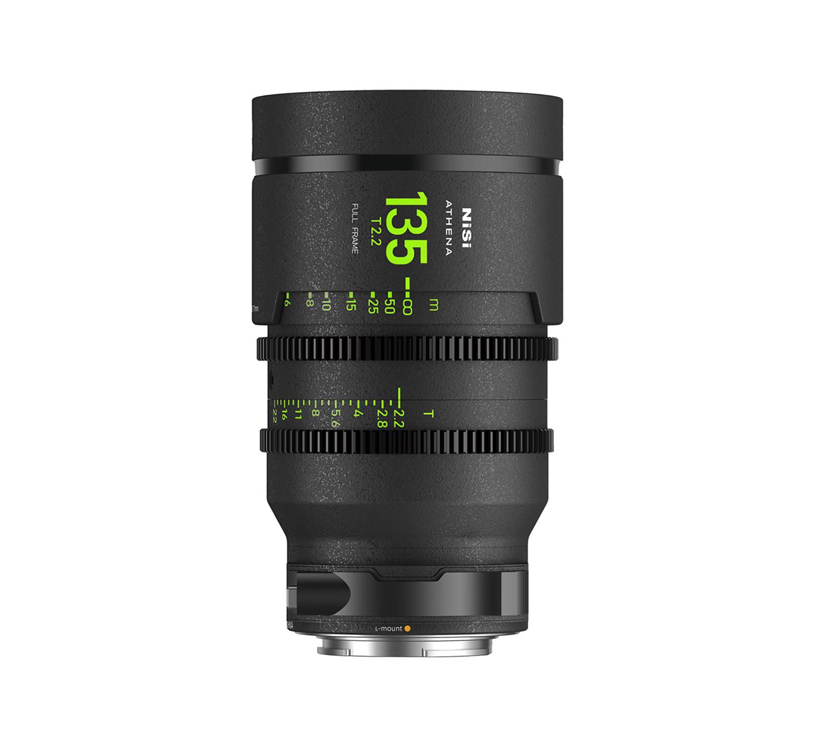 Кинематографический объектив NiSi 135mm Athena Prime T2.2 с креплением для фильтров для Mount Leica L