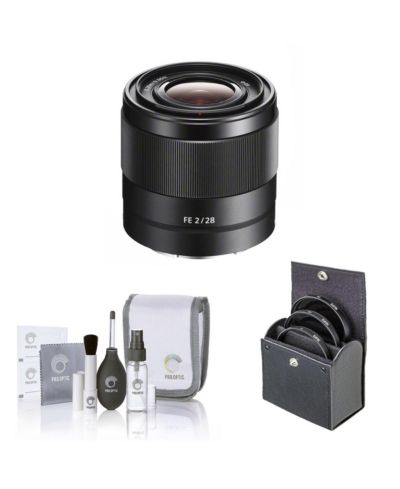 Sony Объектив FE 28mm f/2 для Sony E, комплект с фильтром 49mm и набором для чистки