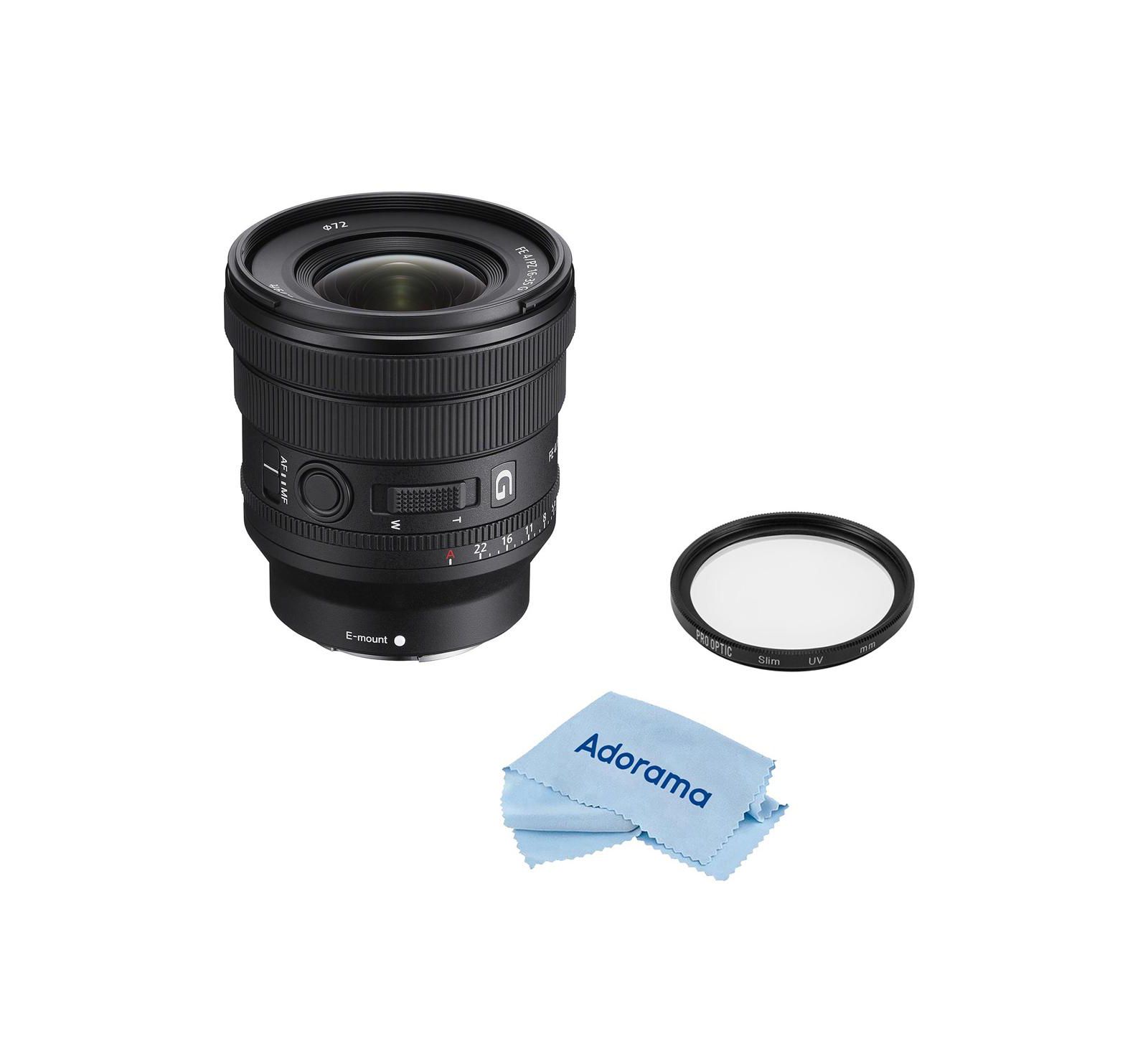 Sony FE PZ 16-35mm f/4 G Power Zoom Lens for Sony E Mount