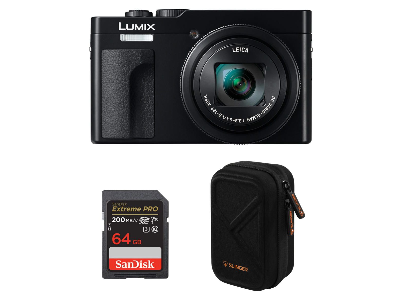 Panasonic LUMIX ZS99 Digital Camera - Black