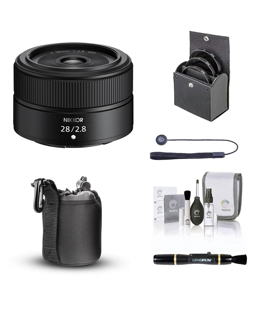 Nikon NIKKOR Z 28mm f 2.8 Lens with Essentials Kit