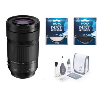 Panasonic LUMIX S 70-300mm f/4.5-5.6 Lens for L Mount with 77mm Filter Kit