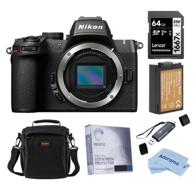Nikon Z50II Mirrorless Camera, Bundle with Essentials Kit