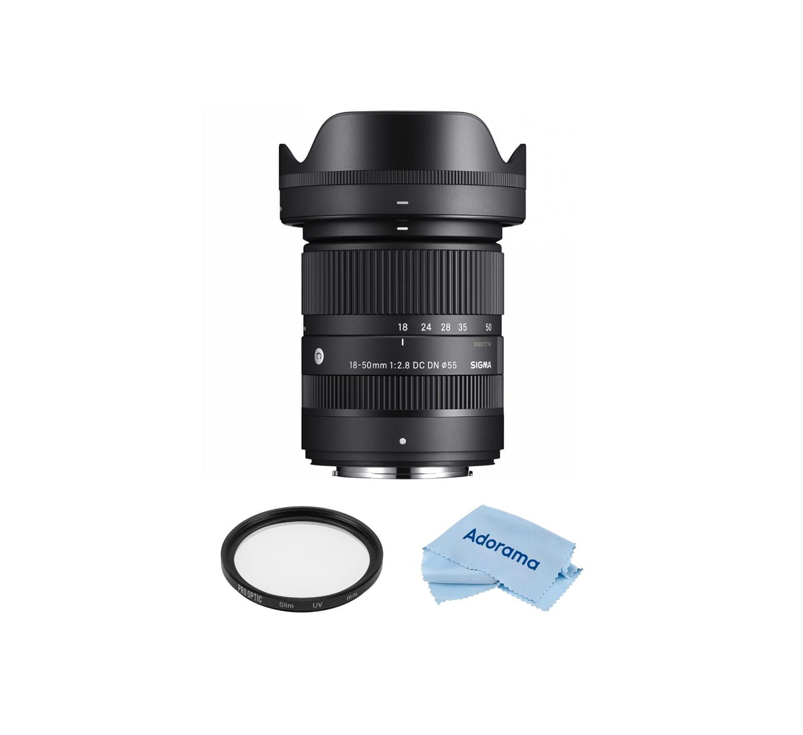 Sigma 18-50mm f/2.8 DC DN Contemporary Compact Lens for Fujifilm X
