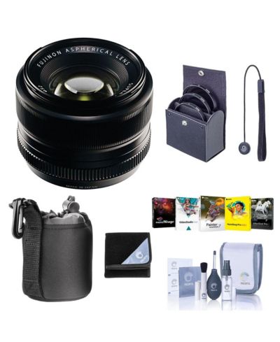 Fujifilm XF 35mm f/1.4 Lens with Free Mac Software  Accessories Kit