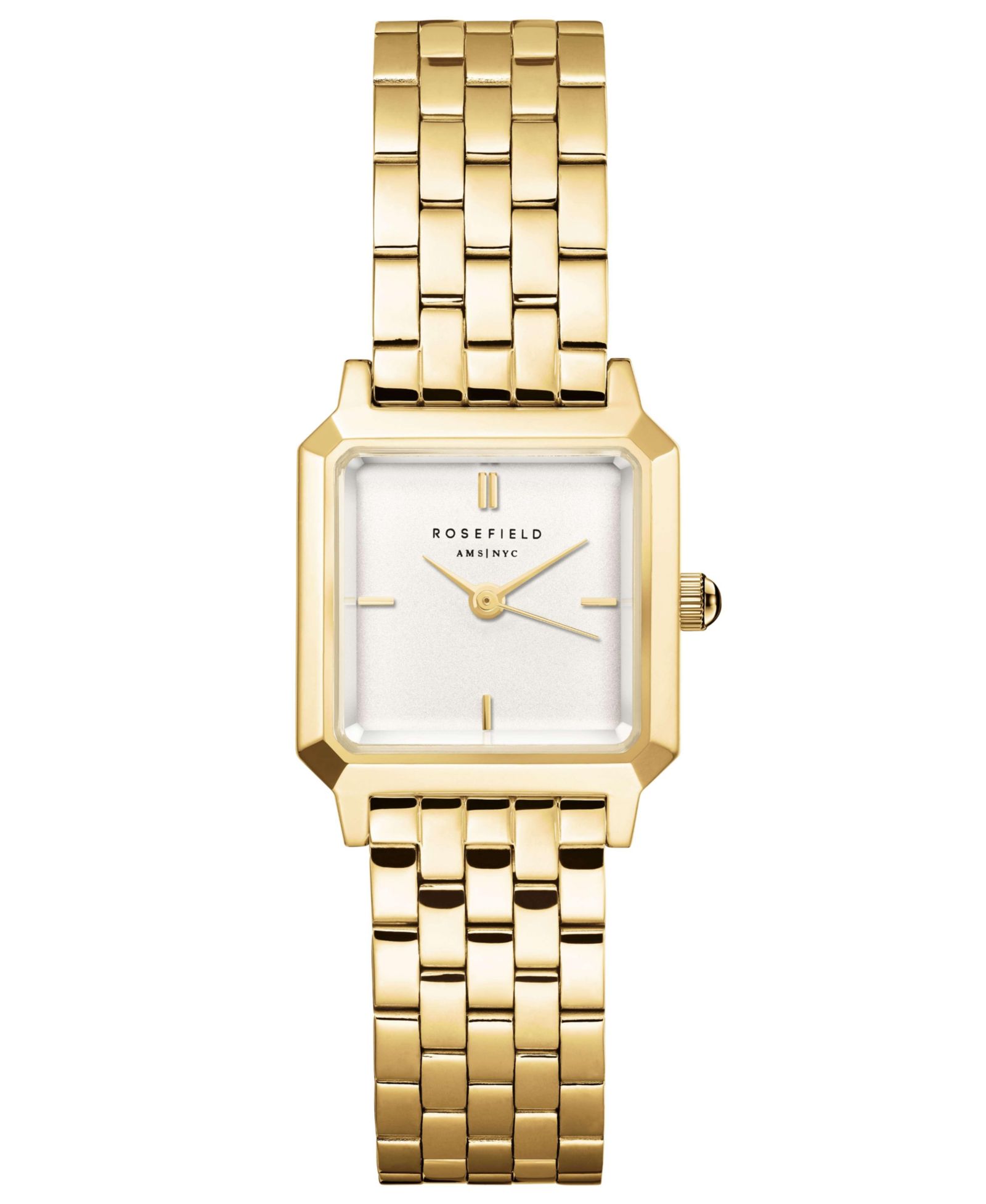 Женские наручные часы ROSEFIELD Boxelle Gold Tone Stainless Steel 19.5mm