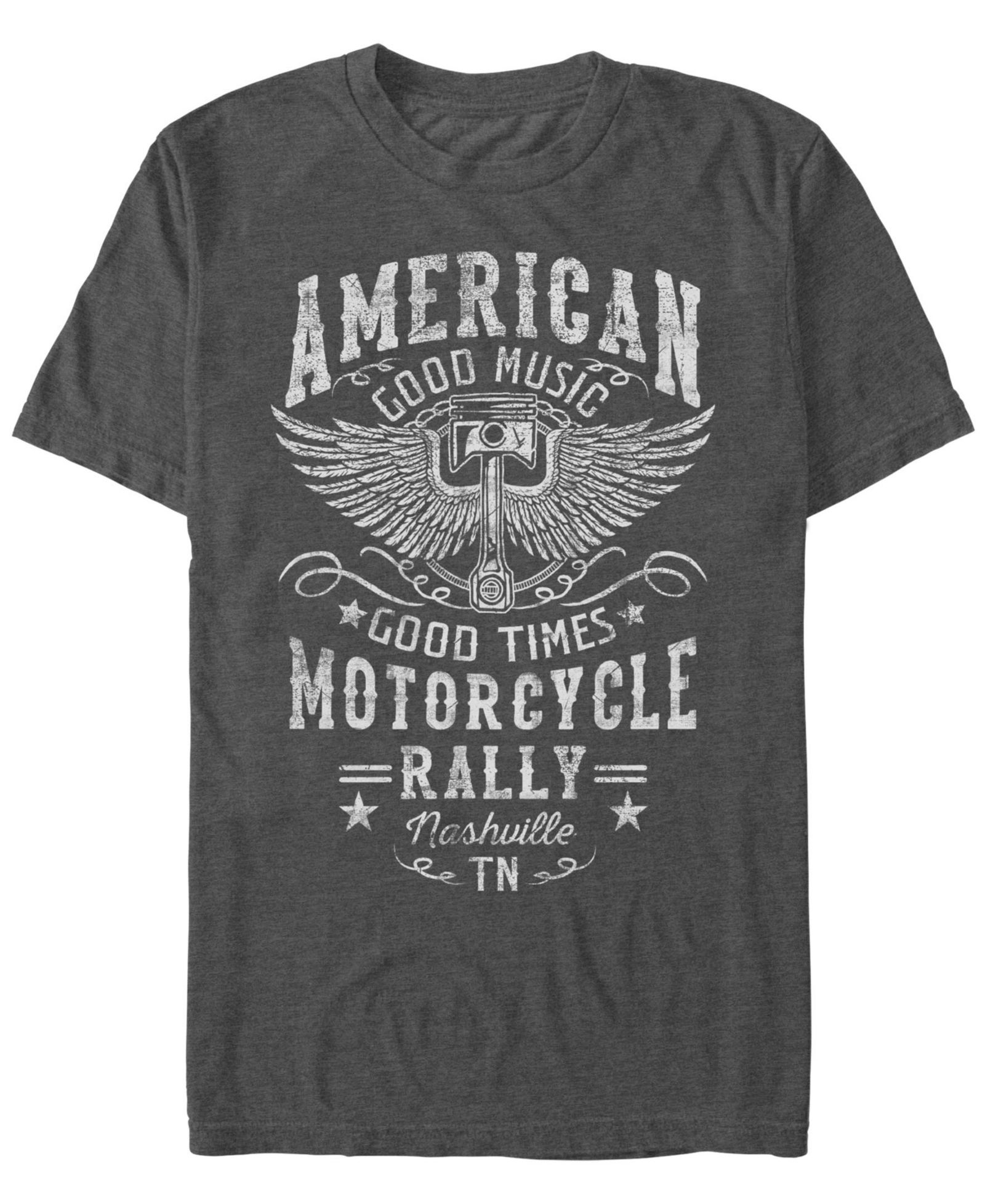 Мужская футболка Generic Additude Motorcycle Rally Short Sleeve