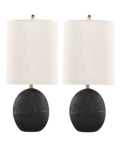 Настольная лампа Lumisource Kona Contemporary Polyresin, комплект из 2 шт.