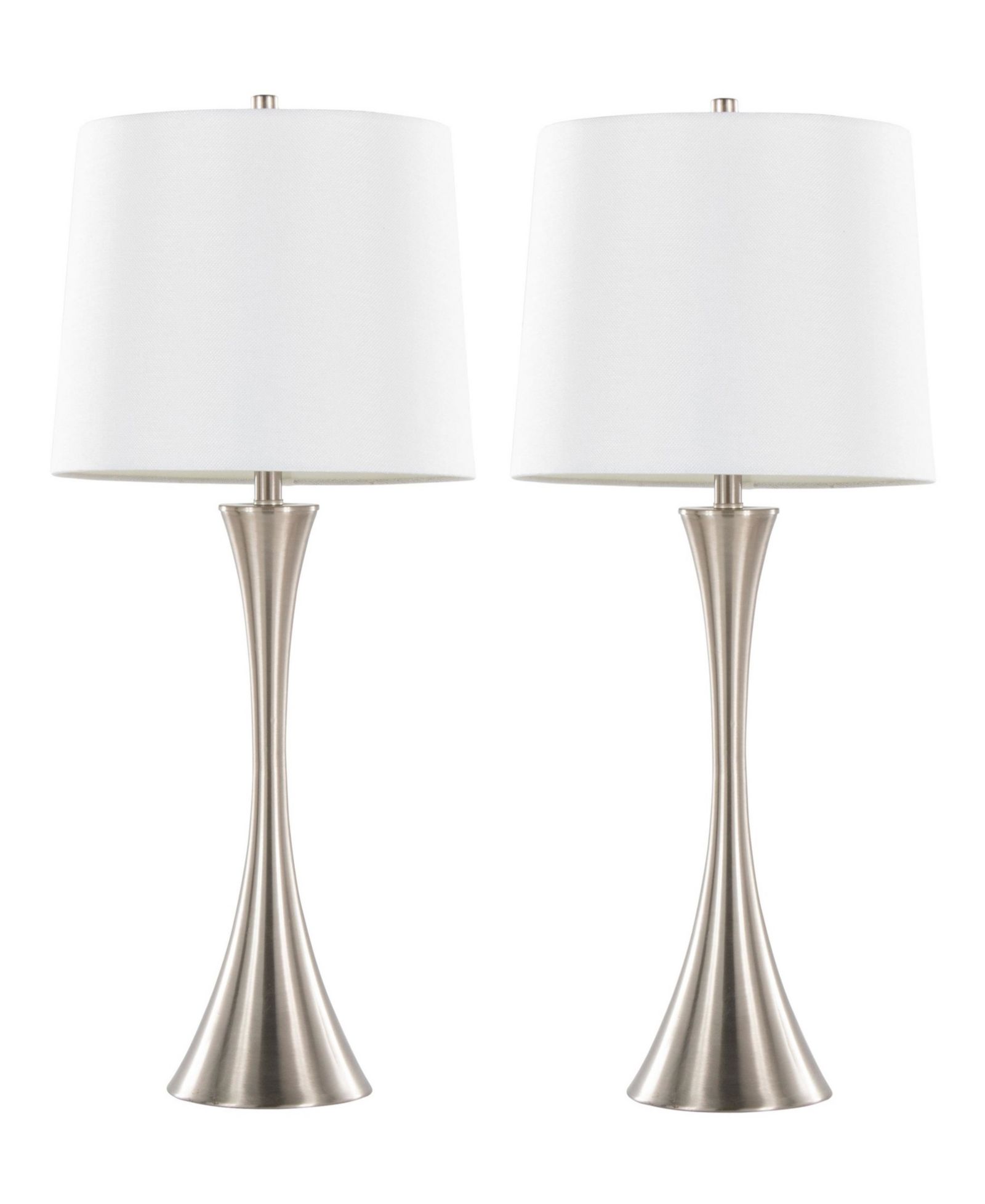 Современная настольная лампа Lumisource 29" Metal Lenuxe, комплект из 2 шт.