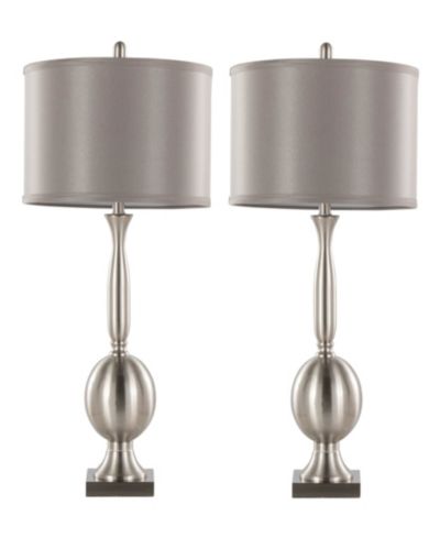 Lumisource 30" Metal Joan Contemporary Table Lamp, Set of 2