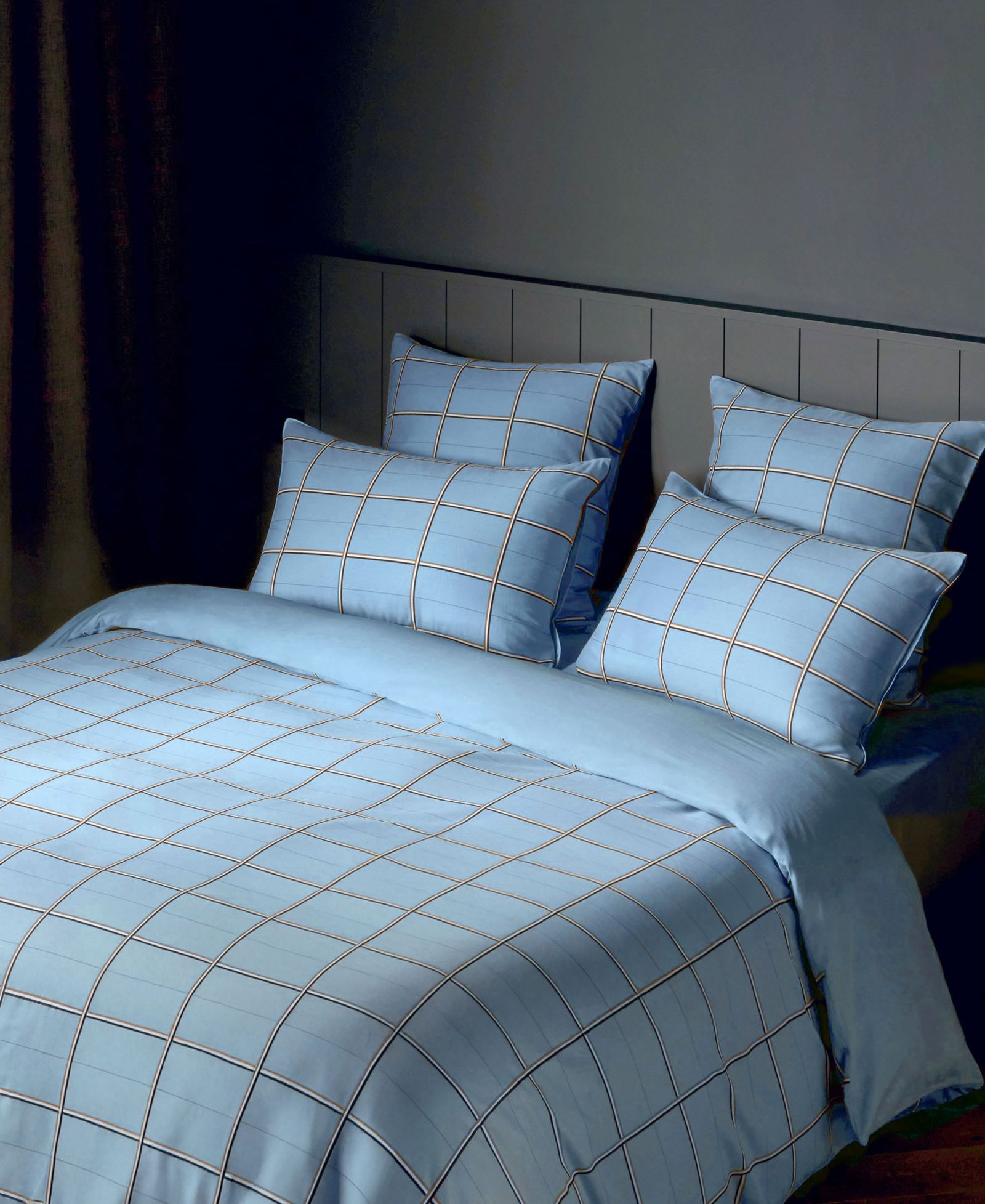 Комплект пододеяльников Boss Home by Hugo Boss Check 3-Pc. Duvet Cover Set, Full/Queen