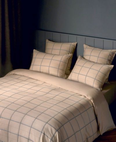 Boss Home by Hugo Boss Check 3-Pc. Duvet Cover Set, Full/Queen