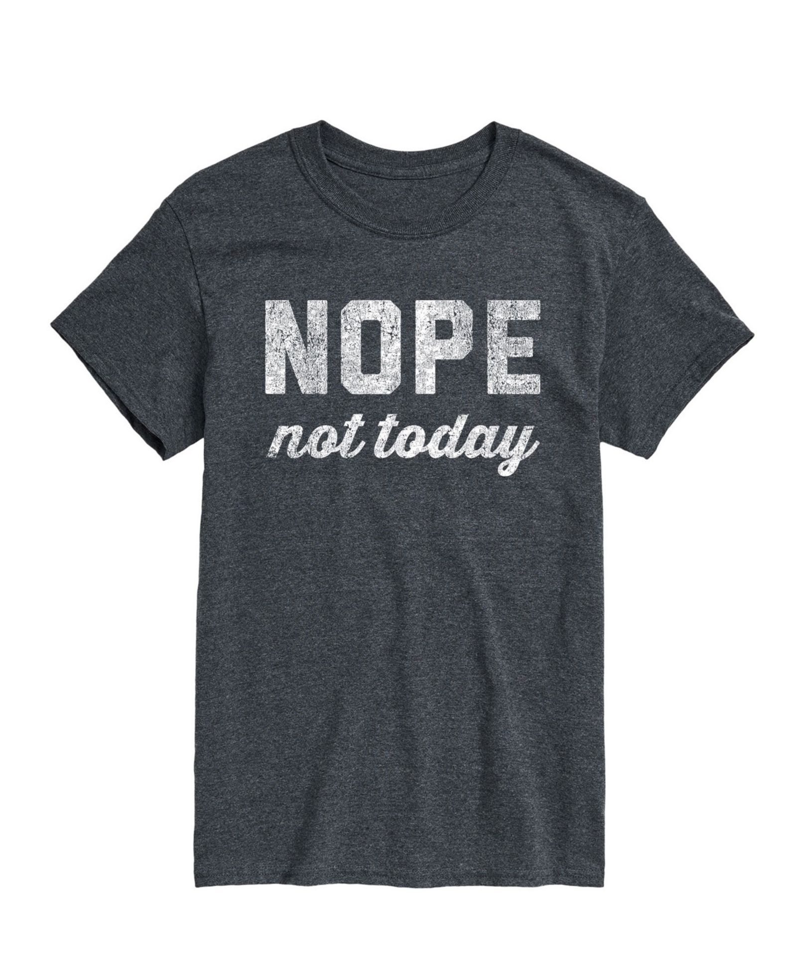 AIRWAVES Men's Nope Not Today Short Sleeve T-Shirt