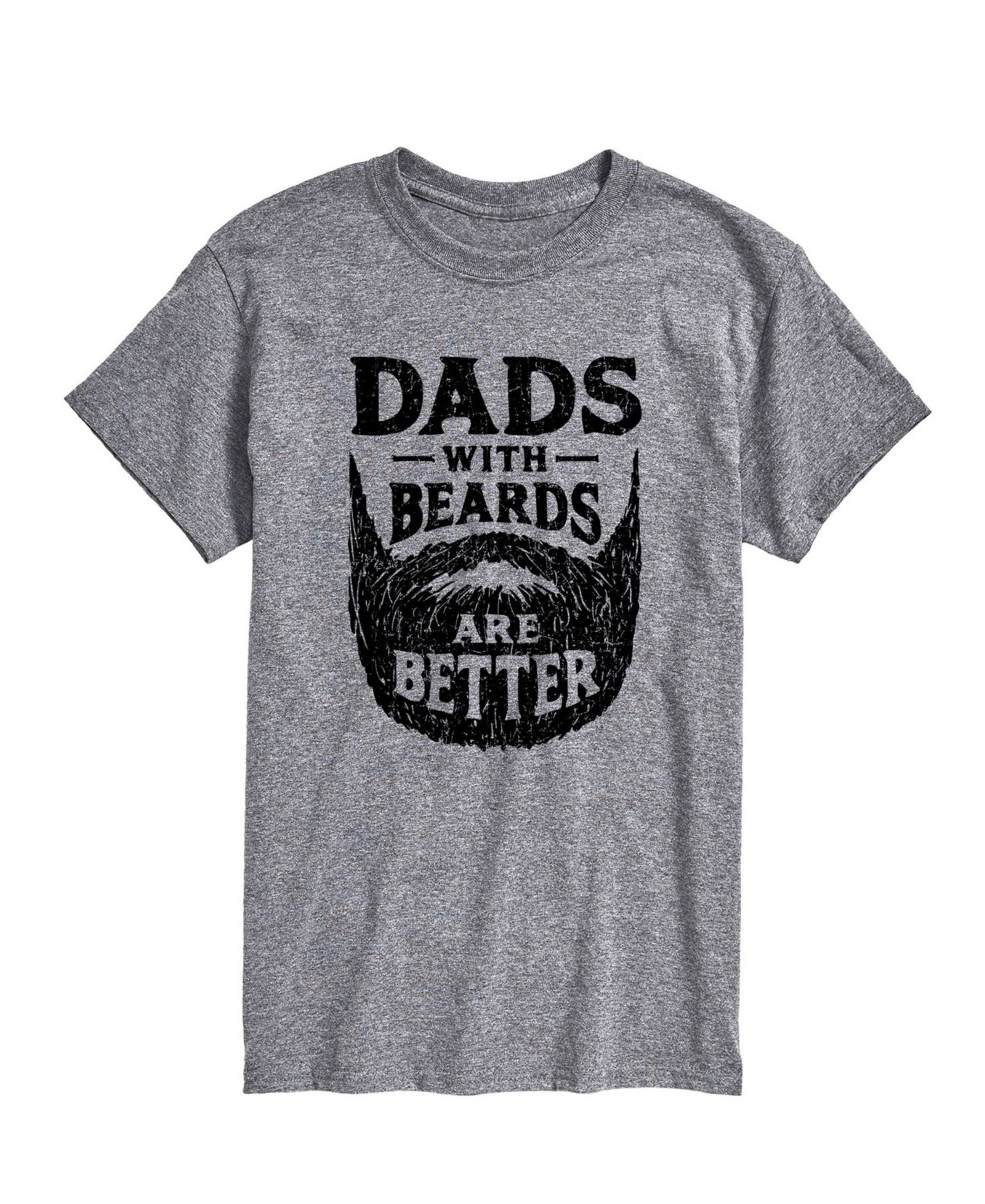 AIRWAVES Men's Dads with Beards Are Better Short Sleeve T-Shirt