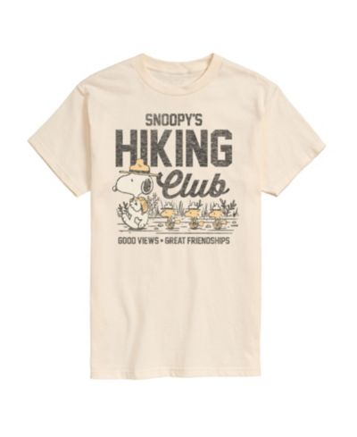 AIRWAVES Мужская футболка Peanuts Snoopy Hiking Club с коротким рукавом