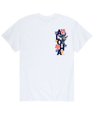 Футболка AIRWAVES Men's Lilo and Stitch Live Action Aloha Short Sleeve