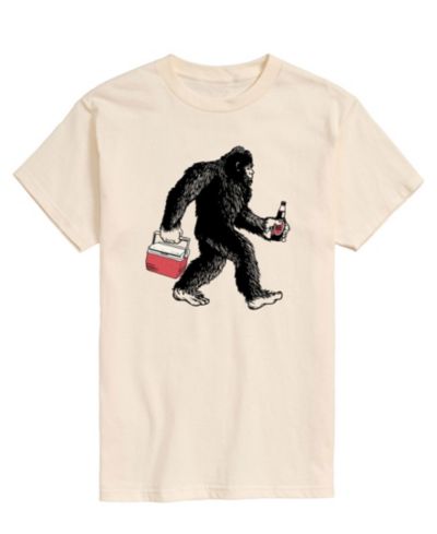 AIRWAVES Men's Americana Sasquatch Cookout Short Sleeve T-Shirt