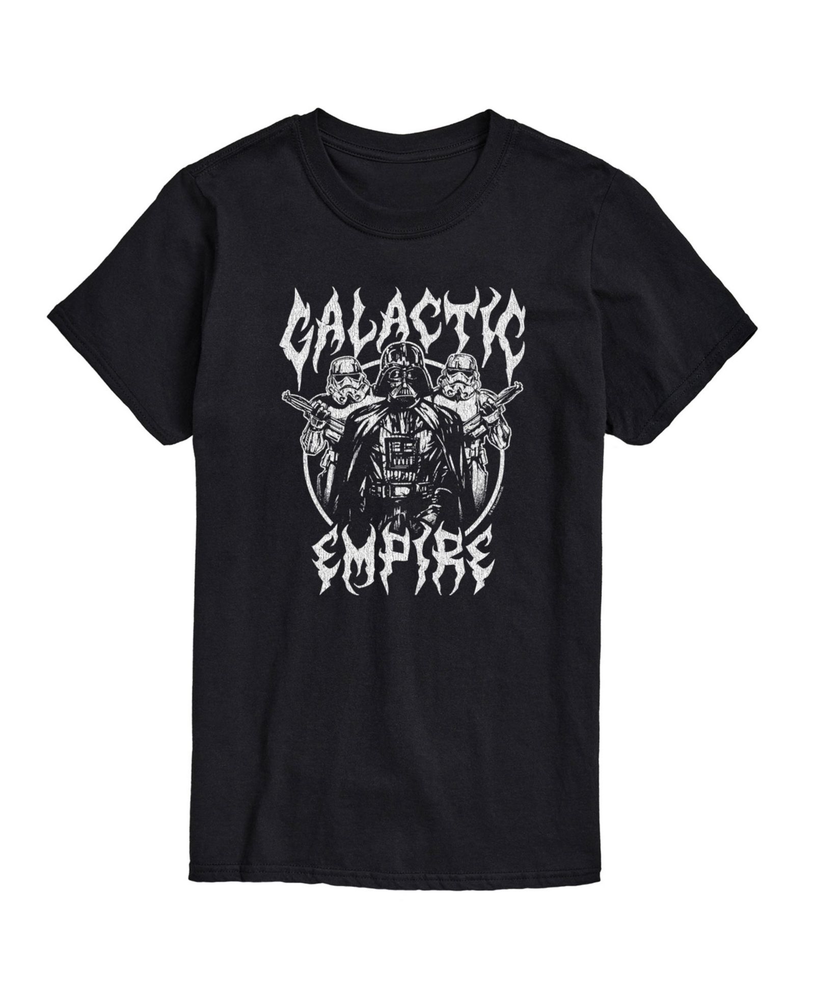 AIRWAVES Men's Star Wars Darth Vadar Galactic Empire Short Sleeve T-Shirt
