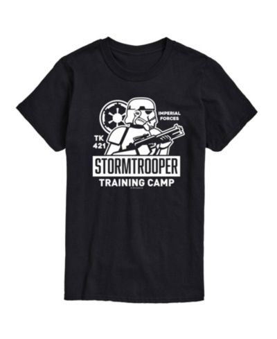 AIRWAVES Men's Star Wars Storm Trooper Training Camp Short Sleeve T-Shirt