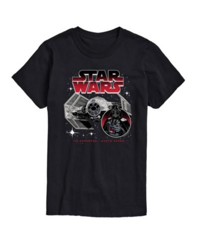 Мужская футболка AIRWAVES Star Wars Darth Vadar Ship Short Sleeve