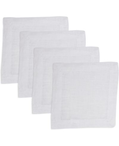 Салфетки для чаепития Saro Lifestyle Pure Linen, 6" x 6"