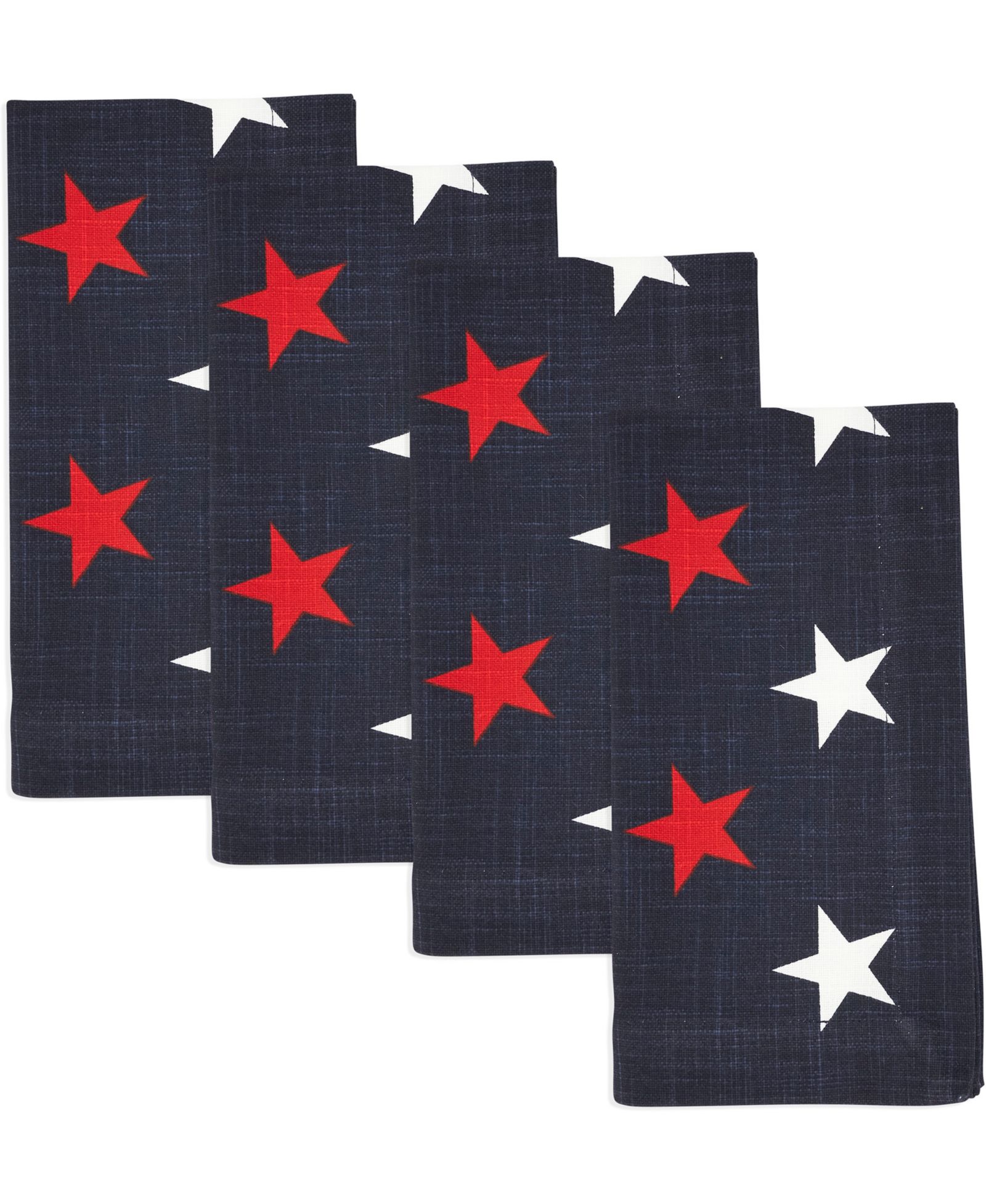 Хлопковые салфетки Saro Lifestyle Patriotic Americana Stars 20" x 20"