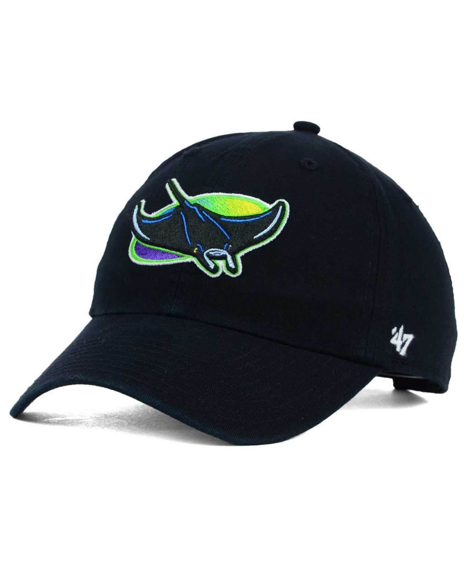 Кепка '47 Brand Tampa Bay Rays Core Clean Up